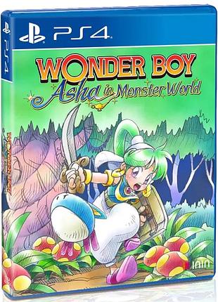 Wonder boy asha in monster world, английская версия – диск для playstation 4