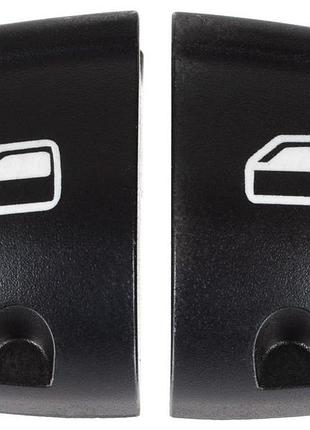 Audi a6 c6 04-11 кришки кнопок перемикачів скла в панель лівий 2 шт. повний