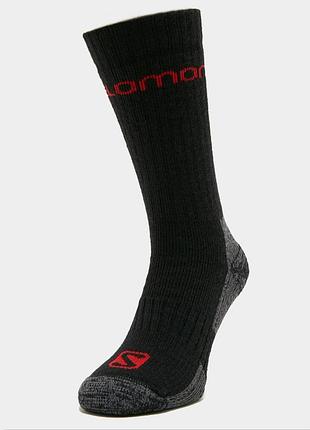 Носки теплые из шерсти мериноса от salomon.