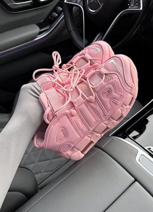😍 женские кроссовки nike uptempo pink foam