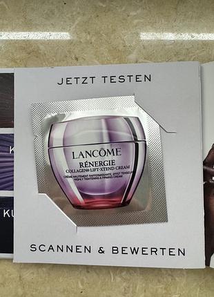 Пробник крему lancôme renergie