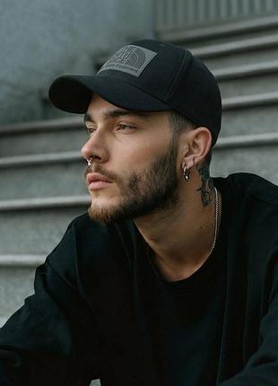Бейсболка кепка чорна flexfit «nike» розмір 56