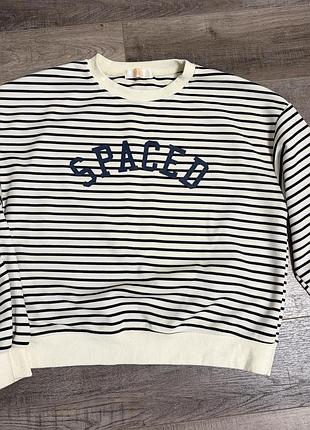 Смугастий світшот «spaced»