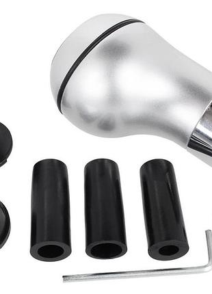 Bmw e39 e46 e53 e60 e61 e81 e82 e83 e85 e87 e90 e91 e92 e93 переключения передач сриблястий+хром 6 peredac 2