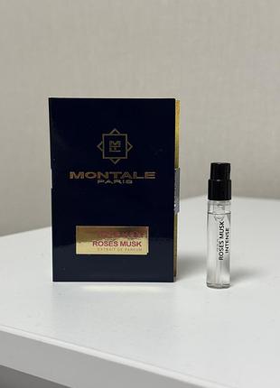 Оригінальний зразок аромату montale intense roses musk