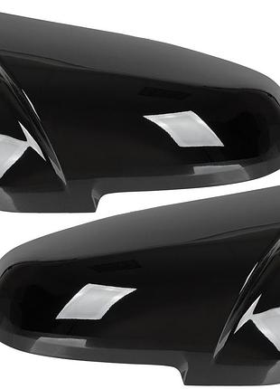 Bmw 5 f07 f10 f11 13–17 крышка дзеркала чёрный glossy левая + правая 2 шт. повний