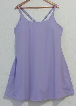 Купальник-платье с шортами.  3xl.