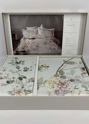 Постільна білизна pupilla collection сатин 200х220 serenity