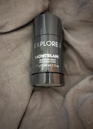 Montblanc explorer дезодорант-стік