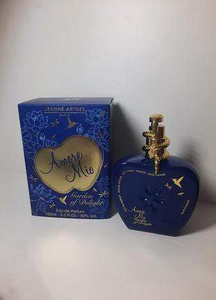 Amore mio garden of delight jeanne arthes  парфумована вода жан артес аморе міо гарден деліс сине яблуко аморе мио гарден делис синее яблоко раритет