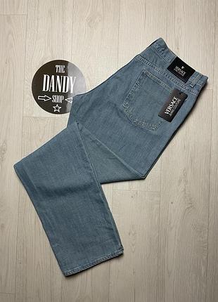 Мужские итальянские джинсы versace jeans couture, размер 38 (xl)