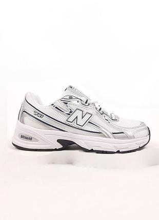 Кроссовки мужские new balance 740 белые демисезонные весна-лето-осень кожа текстиль размер 41-46 новые 11727