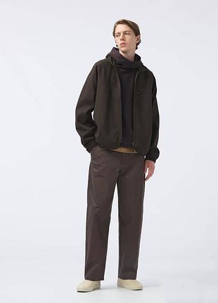 Круті фірмові широкі брюки uniqlo men's wide chino trousers