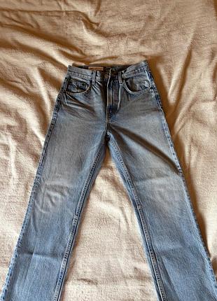 Джинси zara 36 страйт фіт