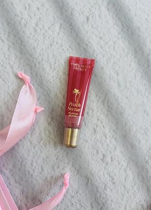 Блиск для губ peach nectar victoria’s secret