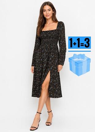 Міді сукня на резинці shein xl