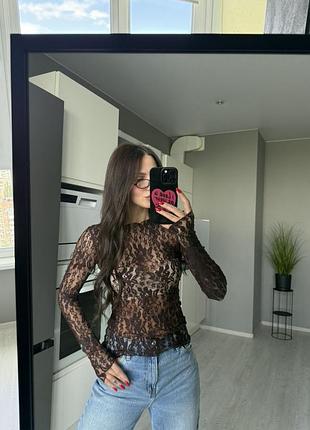 ⭐️  гипюровый лонгслив 7