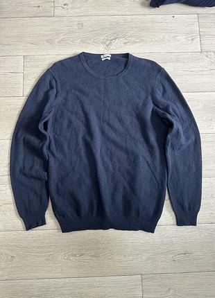 Мериносовий джемпер benetton оригінал светр 100% merino extra fine вовна італія m l