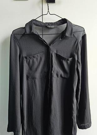 Блуза dorothy perkins черная s, хорошее состояние, без дефектов