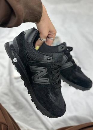 Мужские кроссовки new balance 574 black
