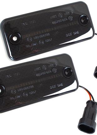Citroen jumper 2006- ліхтар бічна контур led smoke 2 шт. комплект 1356794080 735438350 735438349