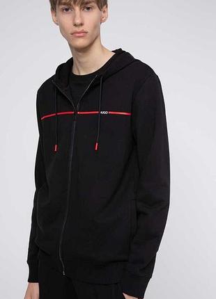 Оригінальне худі на молнії hugo boss dapie