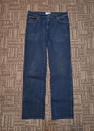 Классические джинсы wrangler texas regular straight w33 l32 (оригинал)