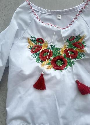 Вишиванка для дівчинки 2