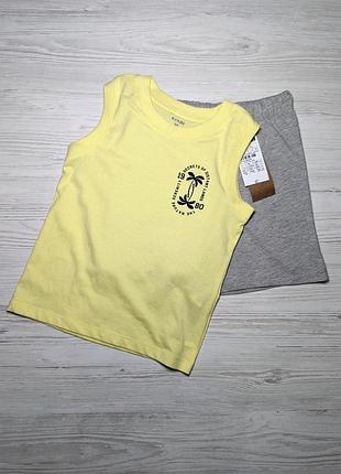 Летний комплект для мальчика на 6 лет kiabi