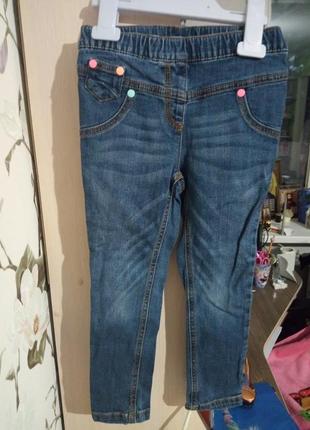 Джинсики на девочку 3-4 года