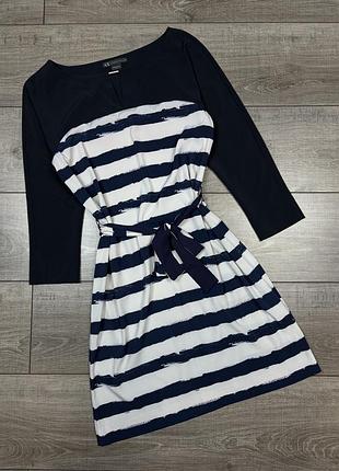 Оригінальна сукня з поясом  armani exchange