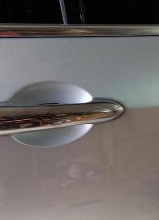 1шт накладка на ручку renault scenic 2003-2009 гг. (сценик), 1шт нерж