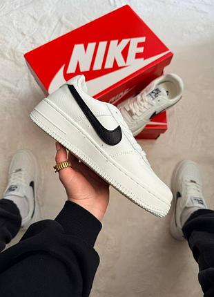 Кроссовки женские nike air force 1 low white and black