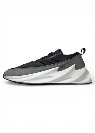 Кроссовки мужские adidas shark black &amp; gray &amp; white