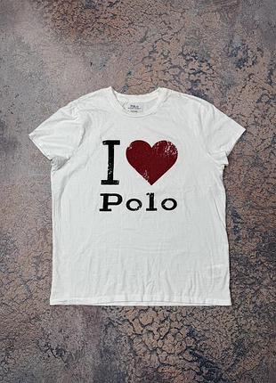 Жіноча футболка polo ralph lauren розмір л