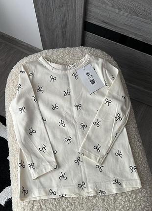 Дитяча кофта реглан лонгслів h&m
