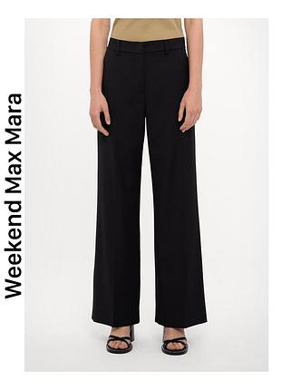 Брюки кюлоты weekend max mara укороченные 7/8 прямые