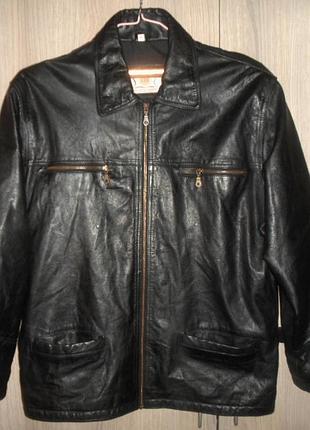 Куртка кожаная vei classic размер xl