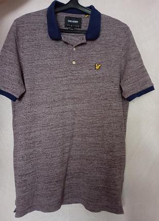 Оригінальне поло lyle & scott / золотий орел / лайл скот casual m