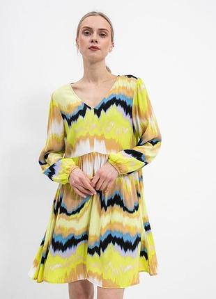 Нова жіноча повсякденна сукня оверсайз яскравим батиковим принтом (new batik print). від бренду tom tailor denim xl 42/48  німеччина 🇩🇪