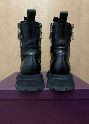 Актуальные кожаные ботинки полусапожки sasha fabiani3 фото