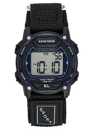 Спортивные цифровые часы armitron sport (модель 45/7004blu)