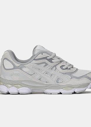 Мужские кроссовки asics gel-nyc beige grey / smb+ 🔗