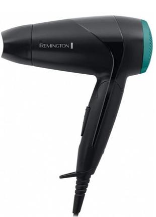 Фен для волос remington compact / 2000вт / концентратор / диффузор черный (d1500)