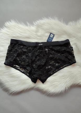 Мужские трусы трусики сексуальные кружевные боксерки l-xl love honey