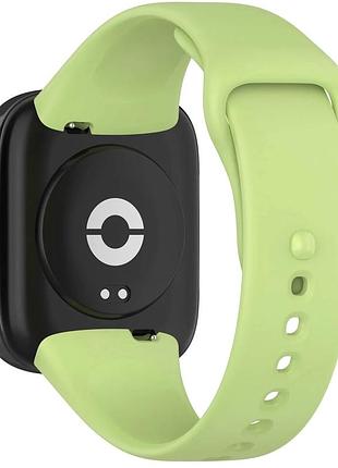 Силиконовый ремешок для xiaomi redmi watch 3 active / салатовый