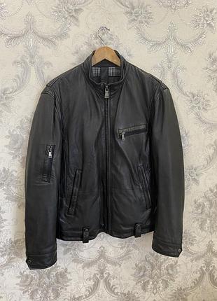 Куртка шкіряна marc o polo кожанка biker style