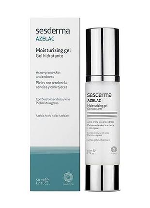 Увлажняющий гель для лица sesderma azelac moisturizing gel 50 мл