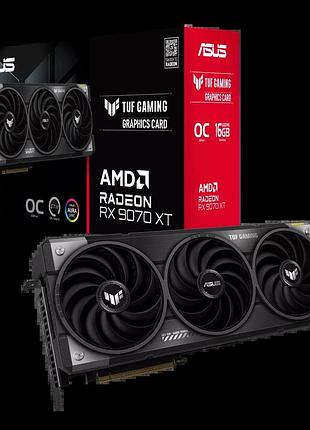 Відеокарта amd radeon rx 9070 xt 16gb gddr6 tuf gaming oc asus (tuf-rx9070xt-o16g-gaming)