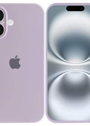 Чохол silicone case full camera protective (aa) для apple iphone 16 (6.1") бузковий / lilac 3